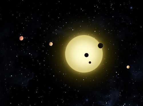 Previous discoveries of NASA’s Kepler mission: Kepler-11 is a sun-like star around which six planets orbit. Photo: NASA
