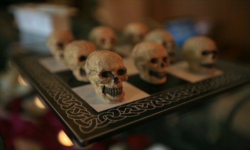 Fée Café is the first Gothic-themed café in the city Photos: Cai Xianmin/GT
