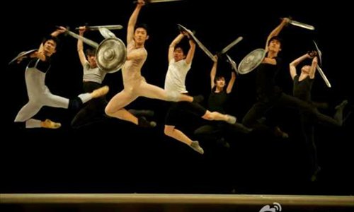Liaoning Ballet Troupe performs <em>Spartacus</em>.