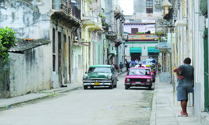 A street in Old Havana, Cuba. Photo: Lin Meilian/GT