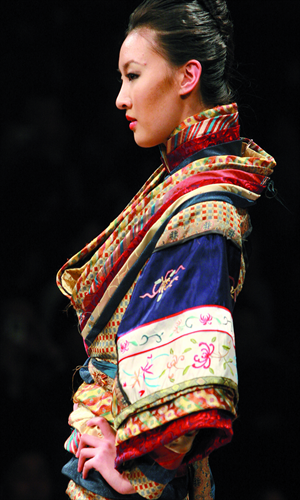 Ethnic minority designs are meeting with high fashion on China’s catwalks.