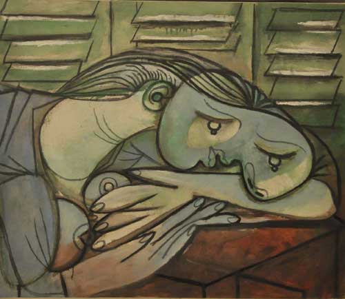 Sleeping Woman with Shutters



