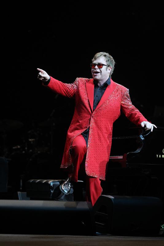 Elton John is revered in China, but his identity as a gay icon holds little significance to his fans. Photo: CFP