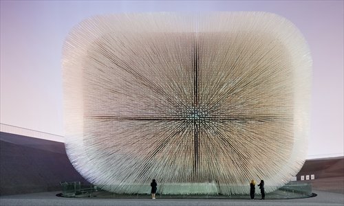The Seed Cathedral at World Expo 2010 in Shanghai (above). Photos: Courtesy of Heatherwick Studio