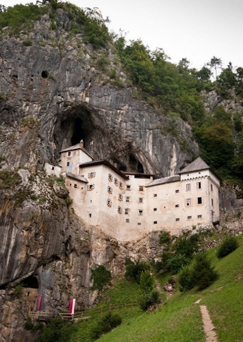 Predjama Castle, SloveniaLocated about 11 kilometres from the town of Postojna, Predjama is a Renaissance castle built inside a cave mouth. The castle is one of the most visited attractions in Slovenia and provided the set for 
