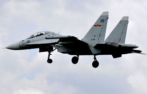 Sukhoi Su-30MK2 fighters. Photo:ifeng.com