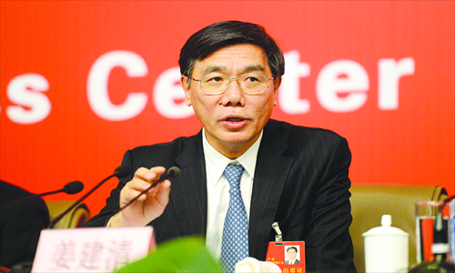 Jiang Jianqing, ICBC chairman Photo: CFP