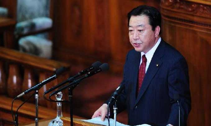 Japanese Prime Minister Yoshihiko Noda said on September 13, 2011,that he would not visit Yasukuni Shrine during his tenure. Photo: Xinhua