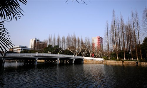 Rio Rita, the river that runs through East China Normal University