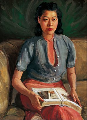 Portrait of Liu Suwei by Li Tiefu (Guangdong Art Museum)