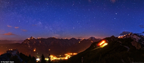 The photo collection feature some stunning sights. But as well as celebrating beauty, the collection helps to reflect increasing worry over light pollution. These are part of The World at Night's annual “Earth and Sky