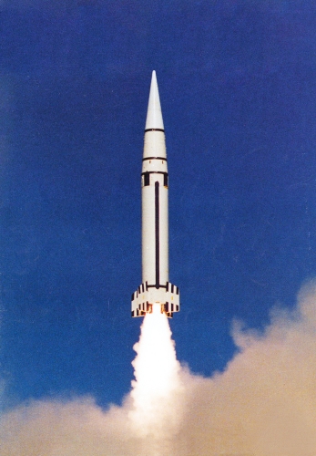 The Dongfeng-15 Ballistic Missile was developed in 1985, and was first test fired in 1987. The test lasted from late 1980s to early 1990s. However, a small number of missiles were still delivered to the Second Artillery Force for operation as early as in 1989. (Source: china.org.cn)