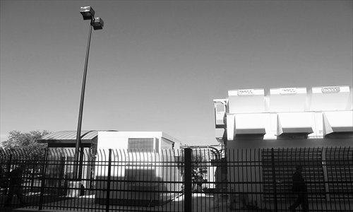 Dell's Modular Data Center in Austin. Photo: Li Qiaoyi/GT 