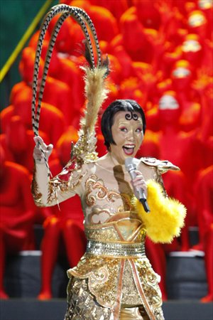 Gong as Monkey King in performance. Photo: CFP