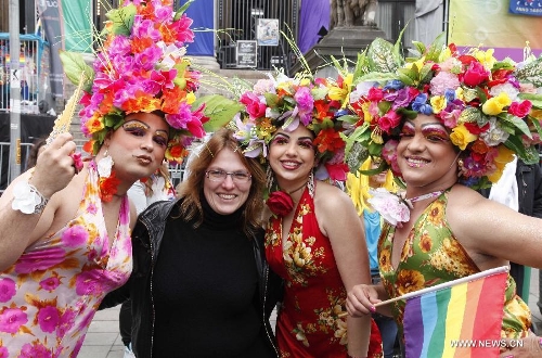 People take part in the 18th edition of the 
