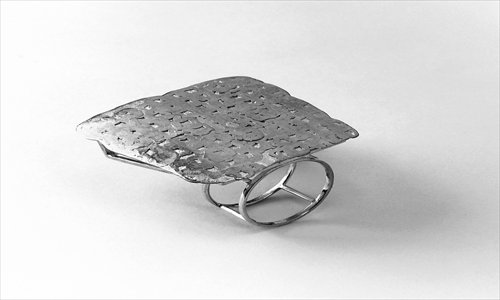 A ring designed by Italian Stefano Marchetti.Photo: Courtesy of CAFA Art Museum