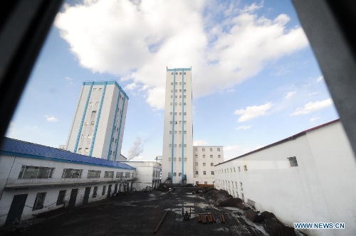 Photo taken on March 30, 2013 shows the exterior where a gas blast happened at Babao Coal Mine in Jiangyuan District in the city of Baishan, northeast China's Jilin Province. Twenty-eight people were confirmed dead and 13 others injured during the colliery gas blast which happened around 10:40 p.m. (1440 GMT) on March 29. The injuries of the 13 were not life threatening, said a spokesman with the provincial work safety and supervision bureau. Rescue work has been finished, and the cause of the accident is under investigation. (Xinhua/Xu Chang)
