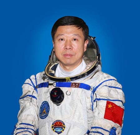 This undated photo shows Liu Wang, 43, one of the three taikonauts who will be carried by the Shenzhou-9 spaceship for China's first manned space docking mission with the orbiting Tiangong-1 space lab module. Liu became one of the country's first batch of astronauts in 1998. Photo: Xinhua