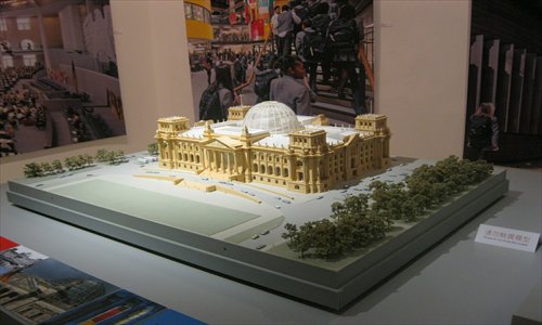 Architectural models on display at The Art of Architecture exhibition Photos: Li Yuting/GT and courtesy of Foster + Partners