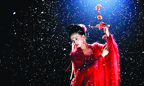 Leading actress Liu Shishi in Treading On Thin Ice. Photo: CFP