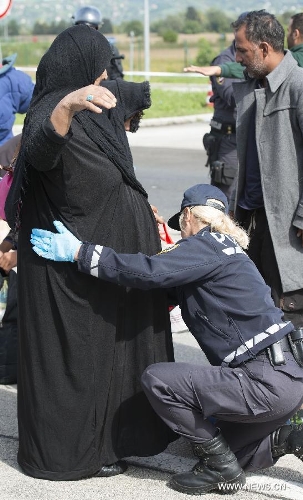 Over 2 000 Refugees Arrive In Slovenia Global Times