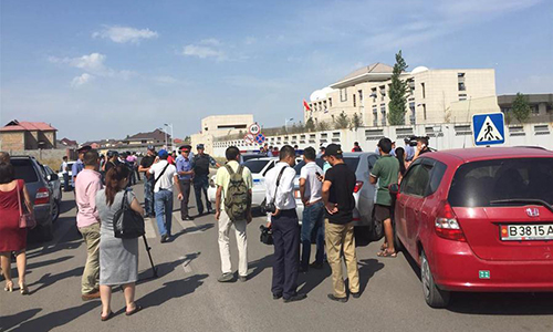 Blast targets Chinese embassy in Kyrgyzstan Updated