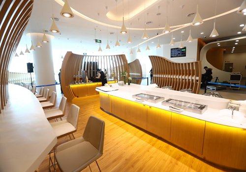 SkyTeam's new lounge in Terminal 2 of Beijing Capital International Airport. Photo: Courtesy of China Southern Airlines