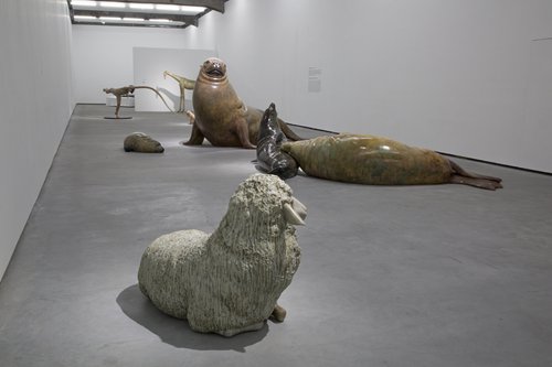The Animal <em>S</em>eries of Xiang Jing's <em>Will Things Ever Get Better?</em> (2009-2011) collection exhibited in Beijing in 2016 Photo: Courtesy of Xiang Jing <em>S</em>tudio