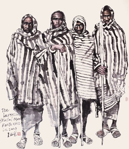 Ma Sai Ma La Yin Xiang, 165 cm x 143 cm 2016