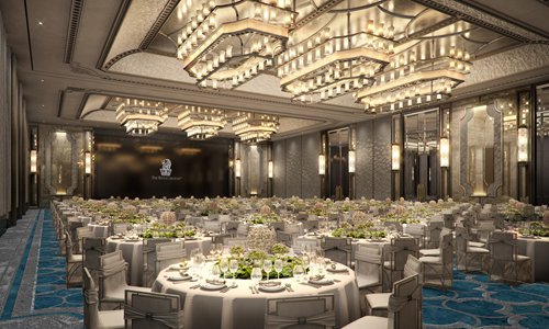 The Grand Ballroom of The Ritz-Carlton, Guangzhou Photo: Courtesy of The Ritz-Carlton, Guangzhou