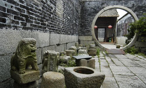 An alleyway in Dapeng village Photo: CFP
