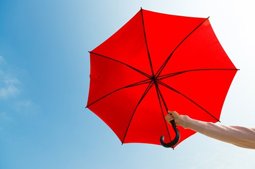 Use of umbrella in summer Clearance