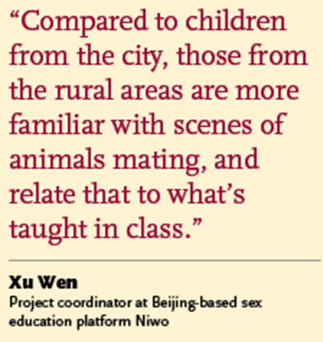 The education of sex in Zhengzhou