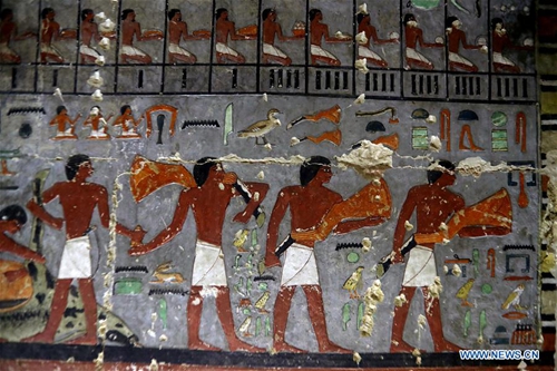 Egypt opens newly discovered Pharaonic tomb near Giza pyramids - Global ...