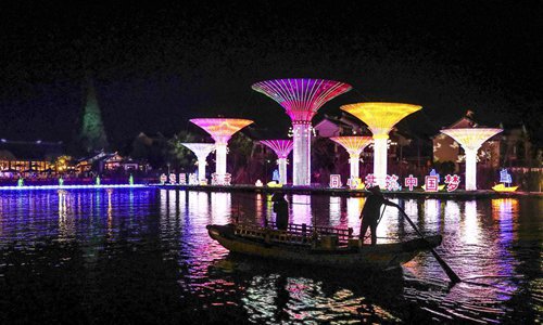 Lantern fair celebrating Mid-Autumn Festival held in China's Jiangsu ...