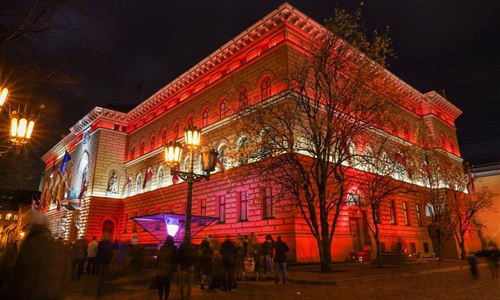 har politik lysere Riga light festival kicks off in Latvia - Global Times