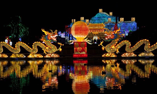Traditional Chinese lantern festival held in Nice, France - Global Times