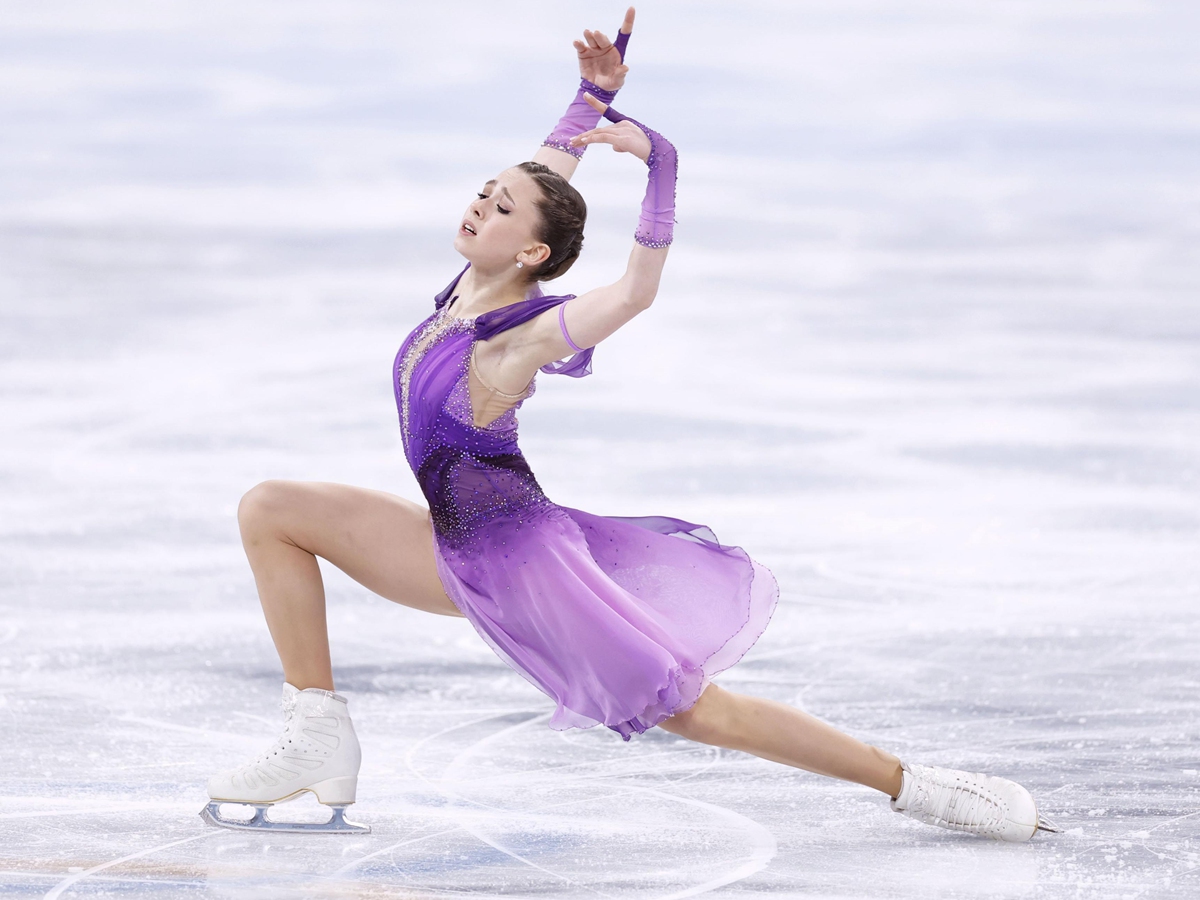 Kamila Valieva Dazzles The World With Beijing Debut Global Times