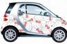 The Hello Kitty cars 