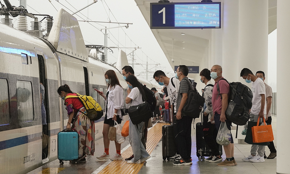 High-speed train Photo:VCG