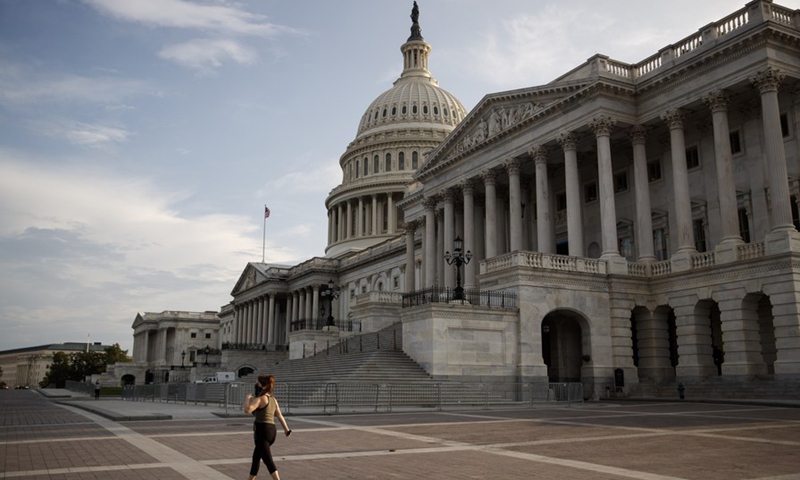 Photo taken on Sept. 2, 2020 shows the U.S. Capitol Building in Washington, D.C., the United States. (Photo: Xinhua)
