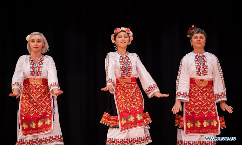 Performers dance during the Race Relations Day Multicultural Festival in Wellington, New Zealand, May 1, 2021. Photo: Xinhua