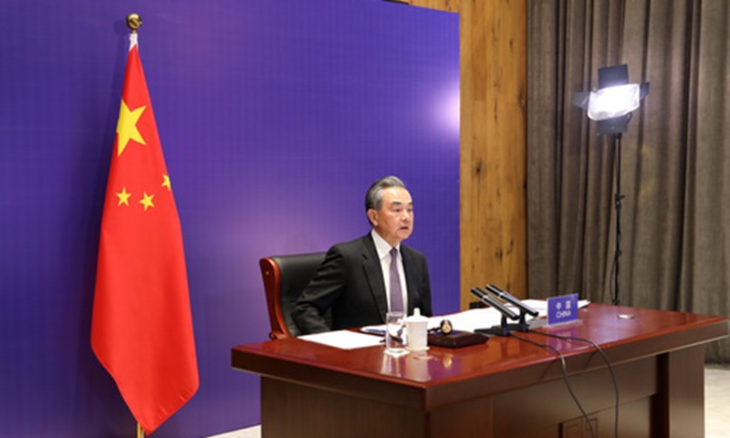 Chinese State Councilor and Foreign Minister Wang Yi Photo: fmprc.gov.cn
