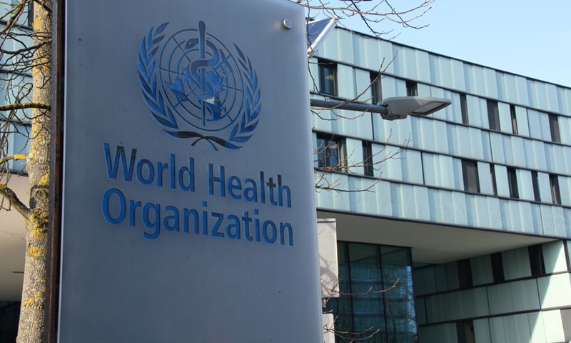 Photo taken on Jan. 22, 2020 shows an exterior view of the headquarters of the World Health Organization (WHO) in Geneva, Switzerland.