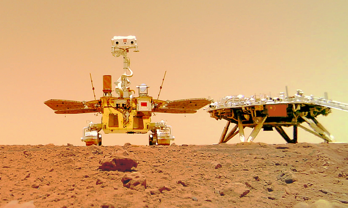 La sonda cinese su Marte conduce un test radio con il Mars Express dell’ESA dopo essere sopravvissuta a un’interruzione solare
