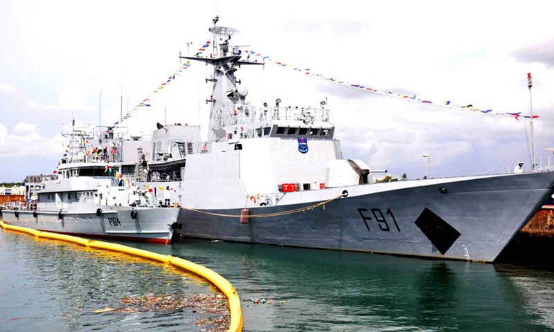 This file photo shows a marked decrease in maritime crime and piracy recorded in Nigeria, on Oct. 9, 2019. (Photo: Xinhua)