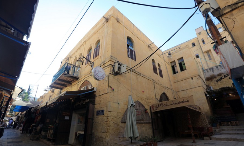 Photo taken shows the street view of As-Salt, Jordan on July 27, 2021.(Photo: Xinhua)