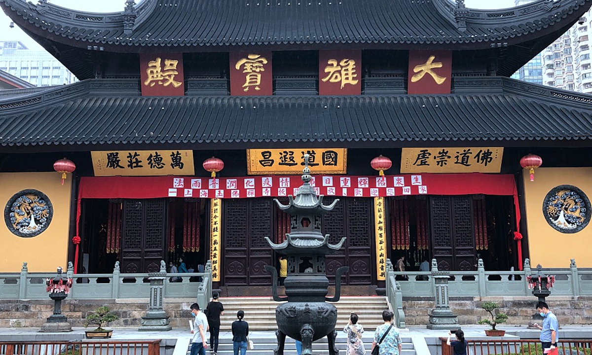 Shanghai Yufo Temple Photo: CFP