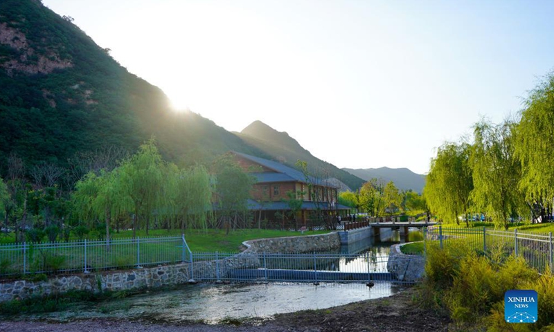 Photo taken on Aug. 24, 2021 shows a view of Daguikou Village of Chengde City, north China's Hebei Province.Photo:Xinhua