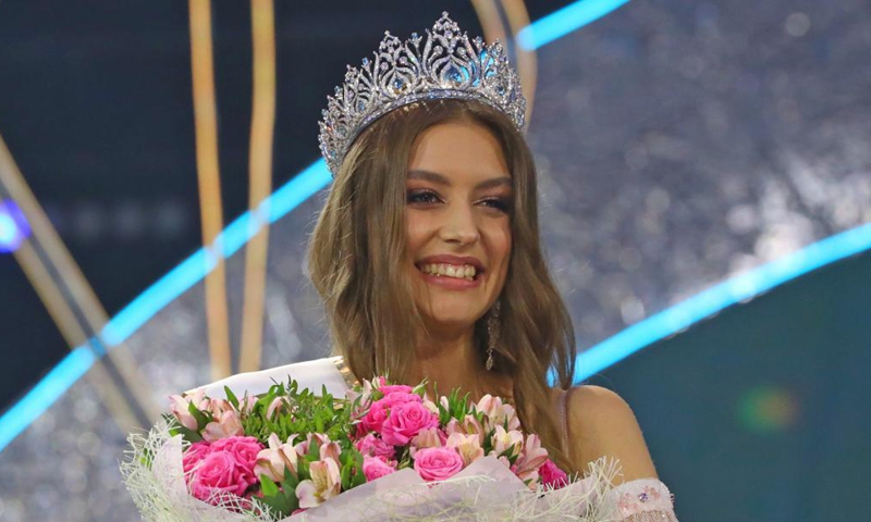 contestant daria goncharevich wins the final of the miss belarus